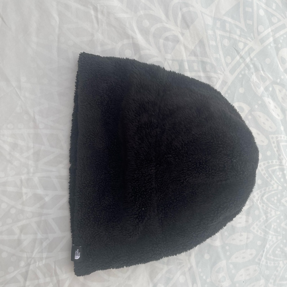 North Face Black Fleece Beanie